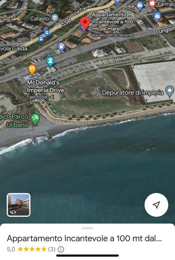 Appartamento Incantevole A 100Metri Dal Mare E Accanto Alla Pista Ciclabile อิมเปรีอา ภายนอก รูปภาพ